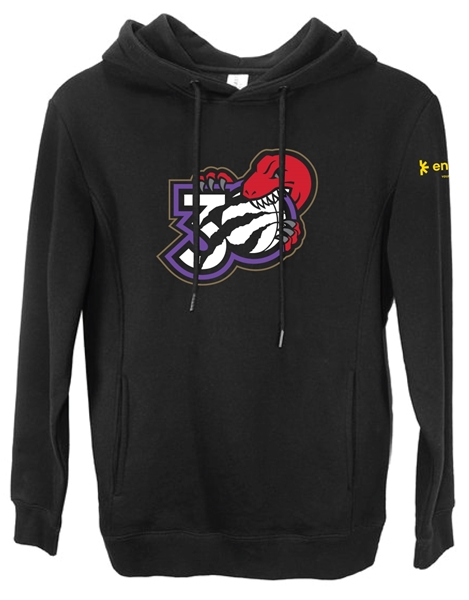 Picture of Raptors 30th Hooded Sweatshirt (Front Logo)
